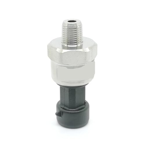 Drucksensor-Transmitter for Wasser, Öl, Gas, Luft, 1/8NPT DC 5V Keramiksensor, Edelstahl, 5-300psi(15psi-5VDC-0.5-4.5V) von NKSDSEEK