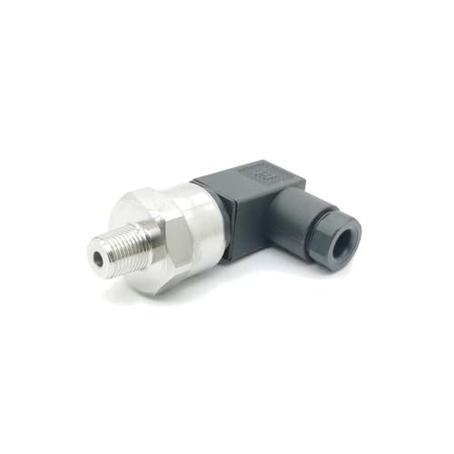 Drucksensor-Wandler 1/8 NPT 5 V oder 12 VDC 0,5–4,5 V 0–5 V 0,4–2,4 V 1–5 V Keramiksensor Edelstahl DIN43650C(SUP 5V OUT 0.4-2.4V,0-20psi) von NKSDSEEK