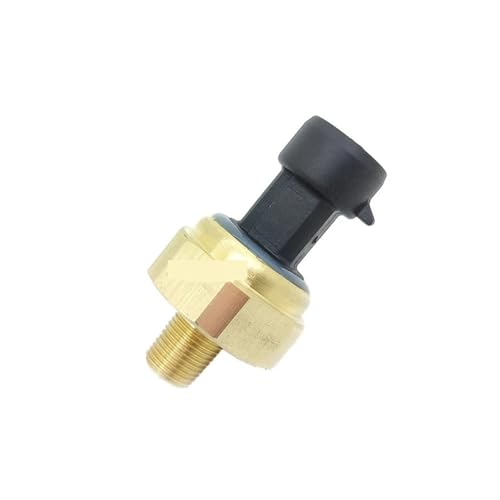 Drucksensor for Luftkompressor, 1/8 Zoll NPT -14,5–300 PSI Absolutdruckmessgerät, 0,5–4,5 V, 5–12 VDC, Kupfergehäuse mit Keramiksensor(0-5V,0-100PSI Direct) von NKSDSEEK
