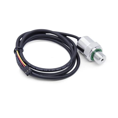 Drucktransmitter for Wasser, Öl und Gas, 5-12 V, 0,5-4,5 V, SS316L G1/4, I2C-Sensor, STM32-Anschlussstecker(5V OUT 0.4-2.4V,0-0.4Mpa) von NKSDSEEK