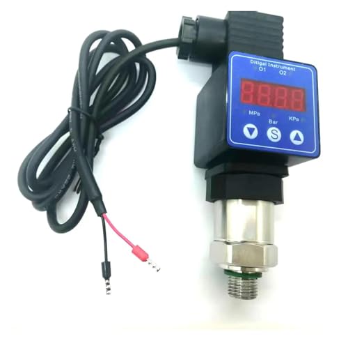 Drucktransmitter mit LED-Anzeige G1/4 12-36V 4-20mA 0,5% 0-600bar Drucksensor(4-20mA 2wire,0-400bar) von NKSDSEEK