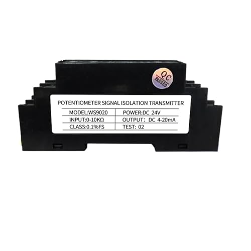 Potentiometer Signalisolation Sender Umwandlung Strom Analogmodul Gleitleitungswiderstand 0-50k bis 4-20ma(Khaki) von NKSDSEEK