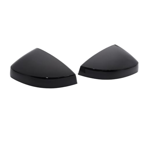 NKURTPC Auto Spiegelkappen 2 stücke Fit Für Audi A3 S3 8V RS3 Auto Rückspiegel Abdeckungen Kappe Shell Gehäuse Tür Seite Flügel Spiegel abdeckungen(Black) von NKURTPC