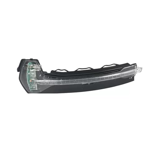 NKURTPC Auto Spiegelkappen Fit Für Audi A3 2014-2020 Auto Hinten Beheizte Spiegel Glas Abdeckung Rahmen Blinker Licht Unten(Light Left) von NKURTPC