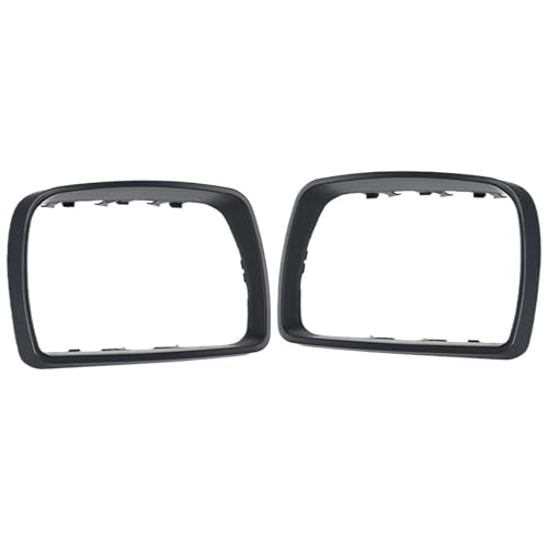 NKURTPC Auto Spiegelkappen Fit Für BMW E53 X5 3,0 d 3,0 ich 4,4 ich 1999-2006 Rückspiegel Gehäuse Rahmen 51168254904 51168254903(Pair) von NKURTPC