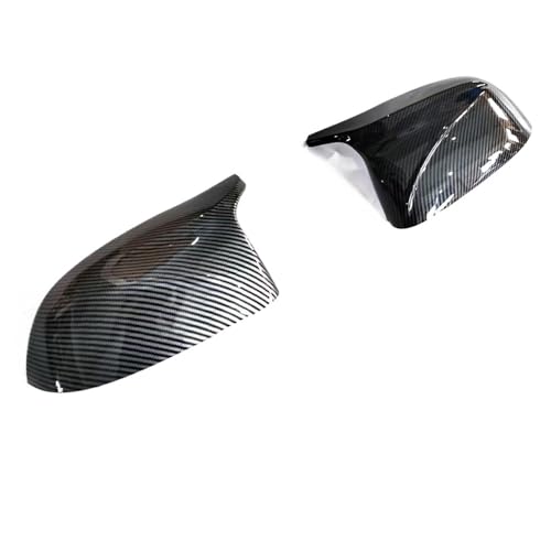 NKURTPC Auto Spiegelkappen Fit Für BMW F25 X3 F26 X4 F15 X5 F16 X6 2014 2015-2018 Auto Rückansicht Seiten Spiegel Abdeckung Trim(Carbon Fiber Pattern) von NKURTPC