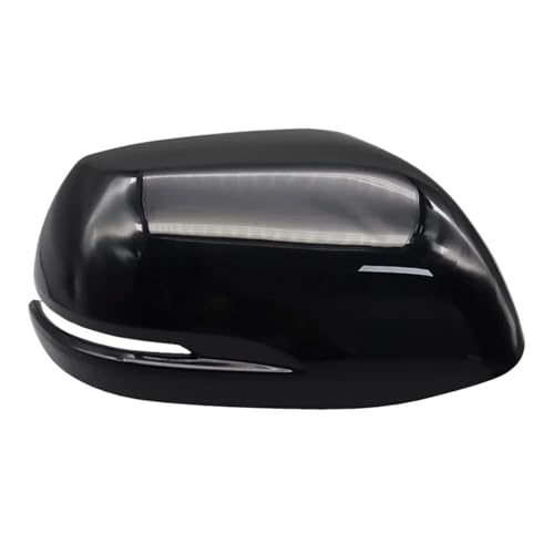 NKURTPC Auto Spiegelkappen Fit Für Honda CRV CR-V 2017-2021 Blinker Shell Gehäuse Spiegel Kappe(Black RH) von NKURTPC