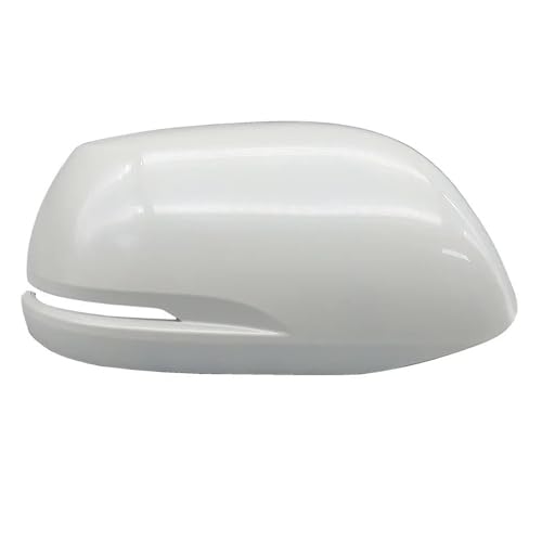 NKURTPC Auto Spiegelkappen Fit Für Honda CRV CR-V 2017-2021 Blinker Shell Gehäuse Spiegel Kappe(Pearl White RH) von NKURTPC