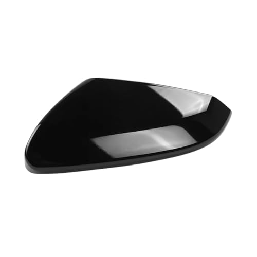 NKURTPC Auto Spiegelkappen Fit Für Honda Fit Für Civic 10th Gen 2016-2021 Rückspiegel Kappe Abdeckung Shell Gehäuse(1pc Black Left Side) von NKURTPC