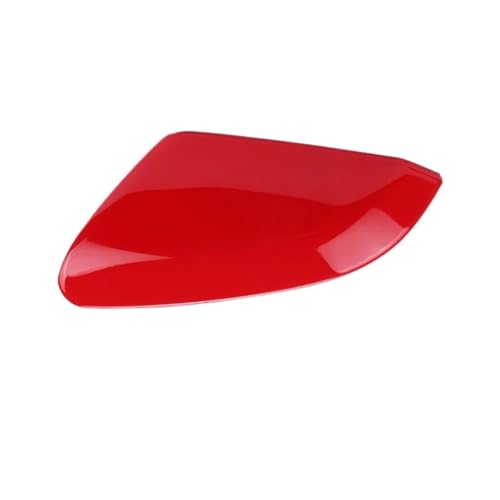 NKURTPC Auto Spiegelkappen Fit Für Honda Fit Für Civic 10th Gen 2016-2021 Rückspiegel Kappe Abdeckung Shell Gehäuse(1pc Red Left Side) von NKURTPC