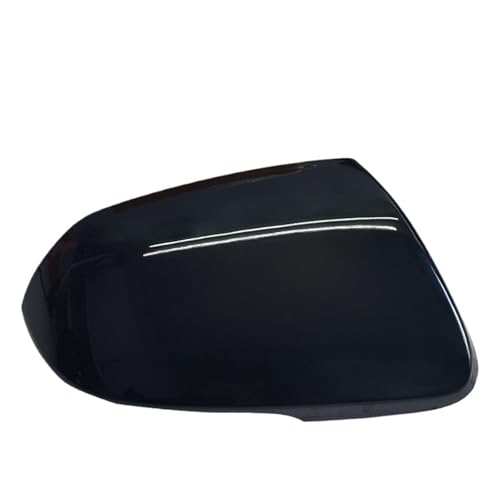 NKURTPC Auto Spiegelkappen Fit Für Hyundai Grand Santa Fe 2013 2014 2015 2016 2017 Hinten Spiegel Glas Abdeckung Rahmen Blinker Licht Lampe(Black Cover Right) von NKURTPC