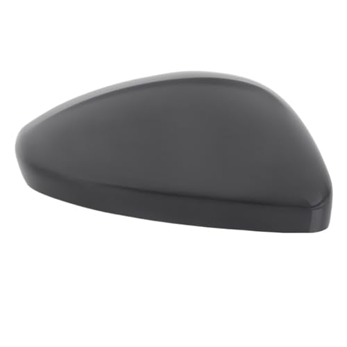 NKURTPC Auto Spiegelkappen Fit Für Peugeot 308 MK2 T9 2013-2022 Auto Rückansicht Seite Spiegel Abdeckung Tür Flügel Rückansicht Kappe(Right-Primed Black) von NKURTPC