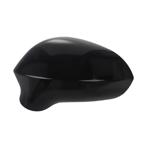 NKURTPC Auto Spiegelkappen Fit Für Seat Ibiza MK4 6J 2008-2017 Spiegel Shell Ersatz Seite Rückspiegel Abdeckungen Kappe(Glossy Black Left) von NKURTPC