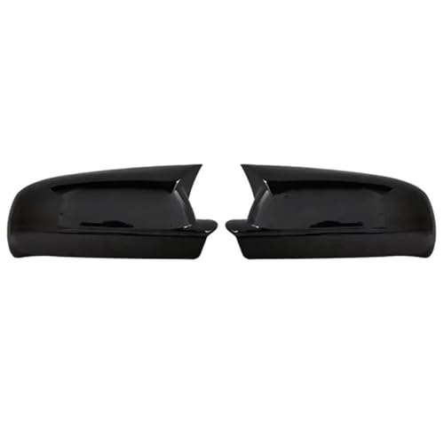 NKURTPC Auto Spiegelkappen Fit Für VW Golf 4 MK4 1998-2002 Passat Jetta 1 Paar Auto Rückansicht Seite Spiegel Abdeckung Tür Fall Trim(Black) von NKURTPC