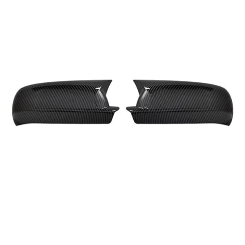 NKURTPC Auto Spiegelkappen Fit Für VW Golf 4 MK4 1998-2002 Passat Jetta 1 Paar Auto Rückansicht Seite Spiegel Abdeckung Tür Fall Trim(Carbon Fiber) von NKURTPC