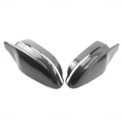NKURTPC Auto Spiegelkappen Passend für BMW 3 4 5 7 8 Serie G20 G21 G30 G38 G22 G23 G11 G12 G15 G16 Rückspiegelkappe Seitenflügelabdeckung(RHD-Carbon Pattern) von NKURTPC