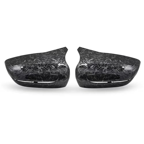 NKURTPC Auto Spiegelkappen Passend für BMW 3er/5er/6er/7er/8er G11 G12 G14 G15 G16 G20 G21 G30 G31 2019 2020 Seitenrückspiegelabdeckung(LHD-Forged Look) von NKURTPC