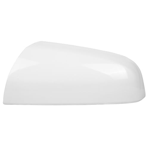 NKURTPC Auto Spiegelkappen Passend für Opel Zafira MK2 2005–2008 Rückspiegelabdeckung, Teil, Seitentür, Außenspiegel-Abdeckkappe(Primed White Left) von NKURTPC
