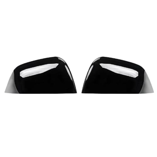 NKURTPC Auto Spiegelkappen Passend für Tesla Model 3 Highland. Passend für Model Y. ABS-Rückspiegel-Dekorschale aus Kohlefaser.(Y Bright Black) von NKURTPC