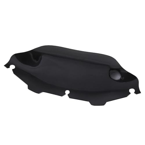 NKURTPC Windschutzscheibe Windabweiser 4,5 ''6" 7'' Windschutzscheibenverkleidung passend für Harley Electra Street Glide Touring Ultra Limited 1996-2011 2012 2013(Black 7inch) von NKURTPC