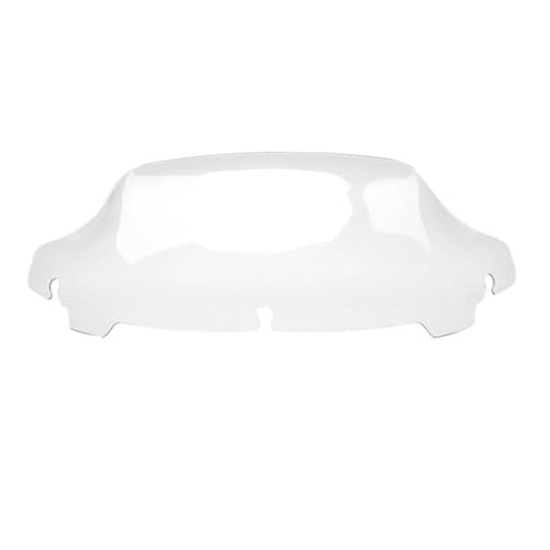 NKURTPC Windschutzscheibe Windabweiser 4,5 ''7" 10,5 '' Windschutzscheibe Motorrad Verkleidung Windscreens Windabweiser Fit Für Harley Electra Street Glide Touring(7in Clear) von NKURTPC