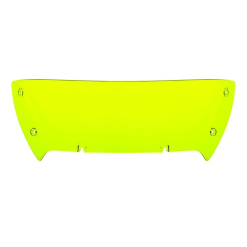 NKURTPC Windschutzscheibe Windabweiser 6 Zoll Motorrad Windschutzscheibe Deflektor Abdeckung Windschutzscheibe Fit Für Harley Road Glide FLTRX FLTRXSTSE 2024 FLTRXSE(6 inch Green) von NKURTPC