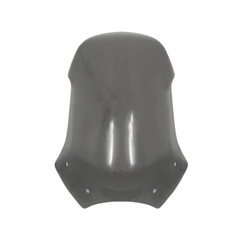 NKURTPC Windschutzscheibe Windabweiser Fit Für BMW R1200R R1200 1200 R 2006-2014 Motorrad Zubehör Touring Windschutzscheibe Windabweiser Visier Viser(465MM Gray) von NKURTPC