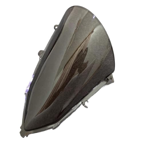 NKURTPC Windschutzscheibe Windabweiser Fit Für Honda CBR650R CBR 650R 2024 2025 Double Bubble Windschutzscheibe Bildschirm Windabweiser Bildschirm(Tawny) von NKURTPC