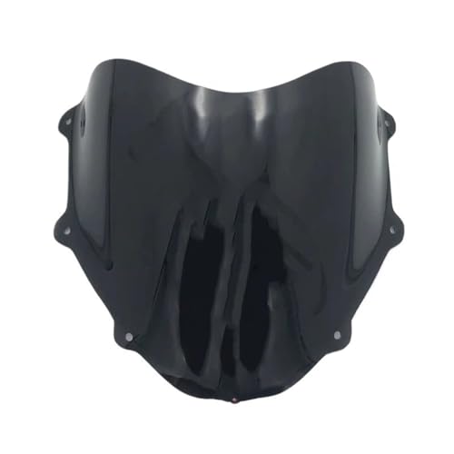 NKURTPC Windschutzscheibe Windabweiser Fit Für Multistrada 620 1000 2004-2009 Motorrad Frontscheibe Glas Sonnenblende Windschutz Windschutz(Black) von NKURTPC