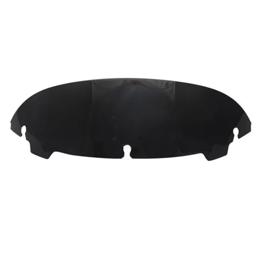 NKURTPC Windschutzscheibe Windabweiser Motorrad 4,5 ''7" Windschutzscheibe Verkleidung Windschutzscheibe Abdeckung Fit Für Harley Electra Street Glide Touring 2014-2023(4.5inchBlack) von NKURTPC