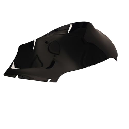 NKURTPC Windschutzscheibe Windabweiser Motorrad 9 Zoll Windschutzscheibe Wind Windschutz Deflektor Abdeckung Platte & Breite Flügel Luft Deflektoren(8) von NKURTPC