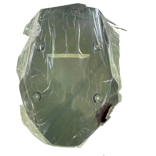 NKURTPC Windschutzscheibe Windabweiser Motorrad Fit Für CFMOTO 800MT MT 800 MT 2022 2023 2024 Frontscheibe Reisen Windschutzscheibe Motorrad(Light Grey) von NKURTPC