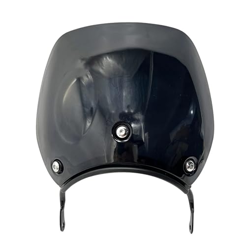 NKURTPC Windschutzscheibe Windabweiser Motorrad-Windschutzscheibe, Windschutz, Winddicht, Windschutz, Deflektor, passend für RE Guerrilla450 GUERRILLA450 2024 2025(Black) von NKURTPC