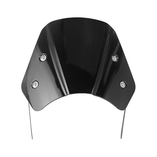 NKURTPC Windschutzscheibe Windabweiser Universal-Windschutzscheibe für Motorräder, 5–7 Zoll, passend für Cafe, passend für Honda, passend für Yamaha, passend für Kawasaki, passend für Suzuki(1) NKURTPC Windschutzscheibe Windabweiser Universal-Windschutzscheibe für Motorräder, 5–7 Zoll, passend für Cafe, passend für Honda, passend für Yamaha, passend für Kawasaki, passend für Suzuki(1) von NKURTPC