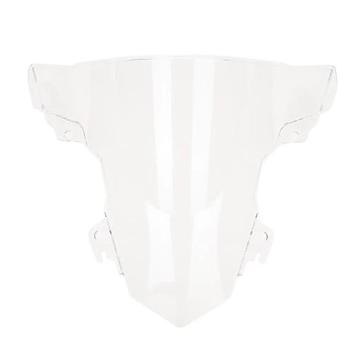NKURTPC Windschutzscheibe Windabweiser Windschutzscheibe Fit Für BMW S1000RR 2015-2018 Double Bubble Winddicht Windschutzscheibe S1000 Windabweiser(Clear) von NKURTPC