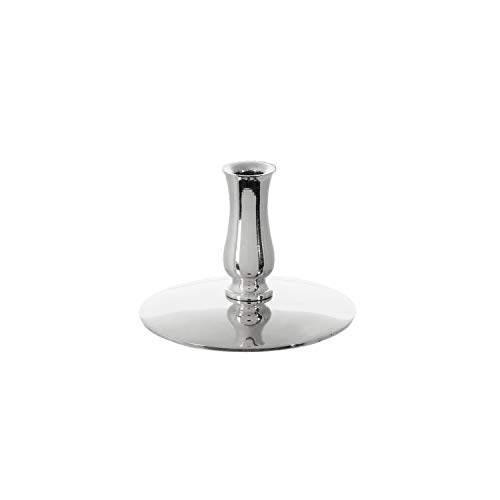 NKlaus 1x Kerzenhalter Messing vernickelt Kerzenständer Dünne Altarkerzen Ritualkerzen Bienenwachskerzen bis Ø6,7mm Leuchter Hochzeit 6733 NKlaus 1x Kerzenhalter Messing vernickelt Kerzenständer Dünne Altarkerzen Ritualkerzen Bienenwachskerzen bis Ø6,7mm Leuchter Hochzeit 6733 von NKlaus