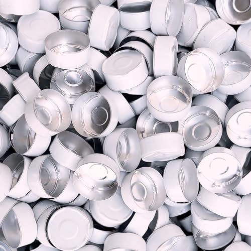 NKlaus 2000 Stück Standard Teelichthüllen Weiß Ø 37,5mm für Teelichter Aluminium Kerzenhülle Leer Teelichtdose DxH 3,75x1,6cm Teelichthalter Teelichtschale 16282 NKlaus 2000 Stück Standard Teelichthüllen Weiß Ø 37,5mm für Teelichter Aluminium Kerzenhülle Leer Teelichtdose DxH 3,75x1,6cm Teelichthalter Teelichtschale 16282 von NKlaus