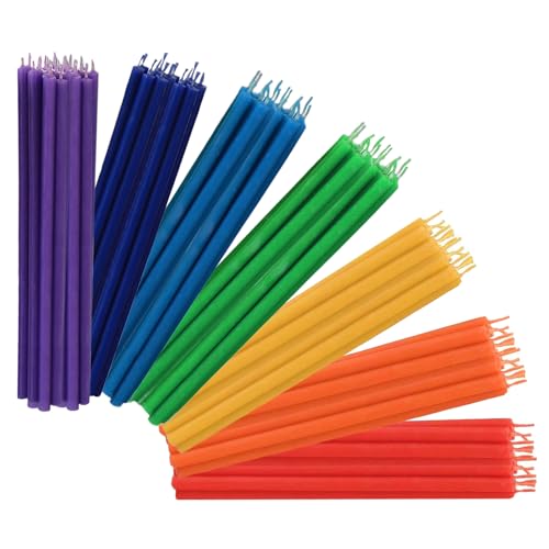 NKlaus Chakra Kerzen Set 16 cm – 49 Stück in 7 Farben – Stabkerzen durchgefärbt, tropffrei & rußfrei – für Meditation, Rituale, Yoga & Dekoration 40770 NKlaus Chakra Kerzen Set 16 cm – 49 Stück in 7 Farben – Stabkerzen durchgefärbt, tropffrei & rußfrei – für Meditation, Rituale, Yoga & Dekoration 40770 von NKlaus