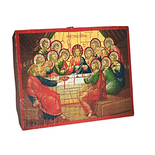 NKlaus Das letzte Abendmahl, Christliche Holz Ikone versiegelt 16x12,5 handarbeit 37036 NKlaus Das letzte Abendmahl, Christliche Holz Ikone versiegelt 16x12,5 handarbeit 37036 von NKlaus