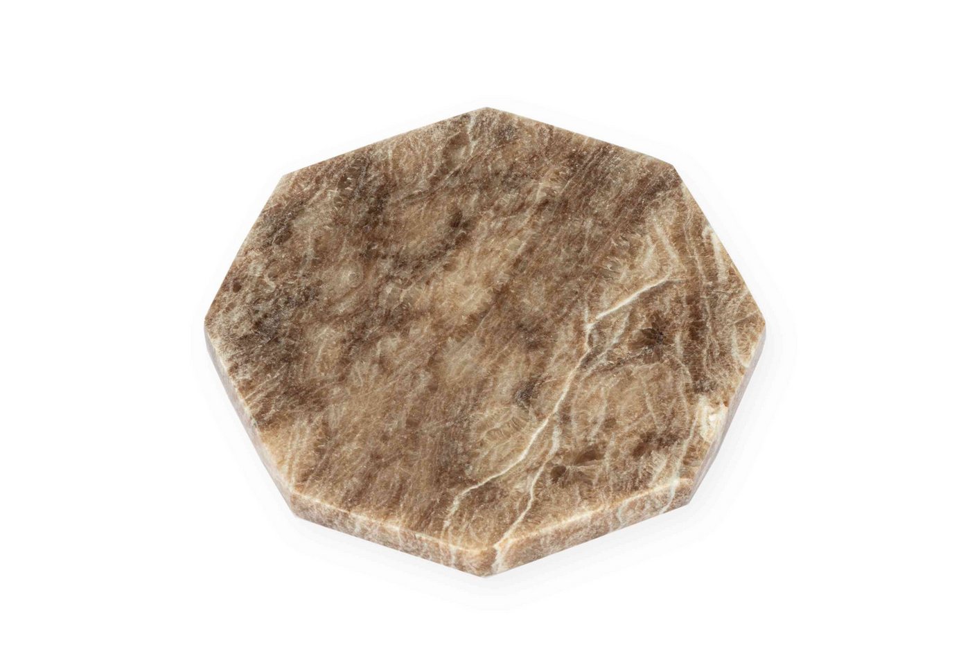 NKlaus Edelstein Alabaster Untersetzer 8,5 cm – Naturstein Deko, Meditation von NKlaus