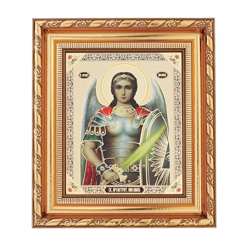 NKlaus Erzengel Michael Ikone im Rahmen mit dem Glas 14x16cm christlich orthodox 2002 NKlaus Erzengel Michael Ikone im Rahmen mit dem Glas 14x16cm christlich orthodox 2002 von NKlaus