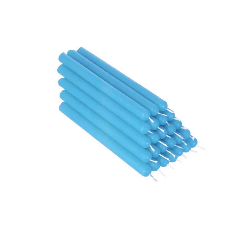 NKlaus Formkerze 25x Hell Blau Paraffinwachs 12cm Tafelkerzen Ritua NKlaus Formkerze 25x Hell Blau Paraffinwachs 12cm Tafelkerzen Ritua von NKlaus