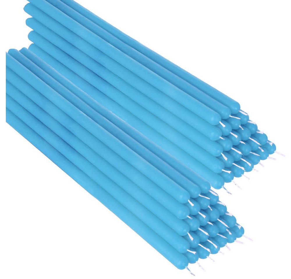 NKlaus Formkerze 50x Hell Blau Paraffinwachs 26cm Tropfkerzen Ritua NKlaus Formkerze 50x Hell Blau Paraffinwachs 26cm Tropfkerzen Ritua von NKlaus