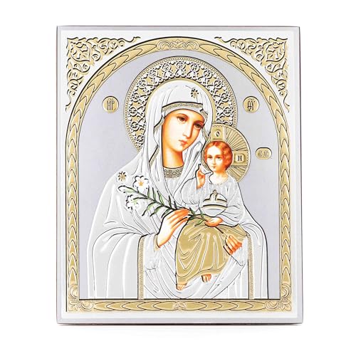 NKlaus - Gottesmutter Nicht Verwelkende Blume - Holz Ikone 15x18cm christlich Segen - 16563 NKlaus - Gottesmutter Nicht Verwelkende Blume - Holz Ikone 15x18cm christlich Segen - 16563 von NKlaus