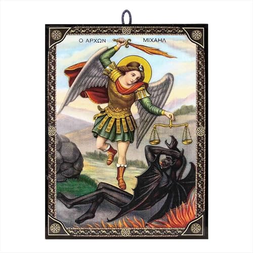 NKlaus Ikone Erzengel Michael 9,7x13,5cm Christliche Wandbild aus Griechenland 60161 NKlaus Ikone Erzengel Michael 9,7x13,5cm Christliche Wandbild aus Griechenland 60161 von NKlaus
