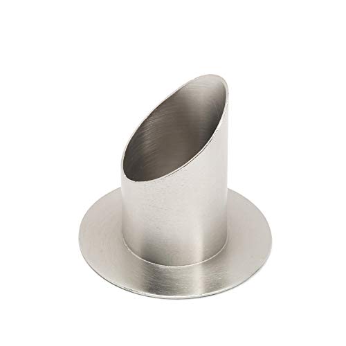 NKlaus Kerzenhalter 9cm hoch Messingleuchter vernickelt Kerzenständer Stumpenkerze bis Ø 5cm Kommunion Taufe Hochzeit Dekoration 2824 NKlaus Kerzenhalter 9cm hoch Messingleuchter vernickelt Kerzenständer Stumpenkerze bis Ø 5cm Kommunion Taufe Hochzeit Dekoration 2824 von NKlaus