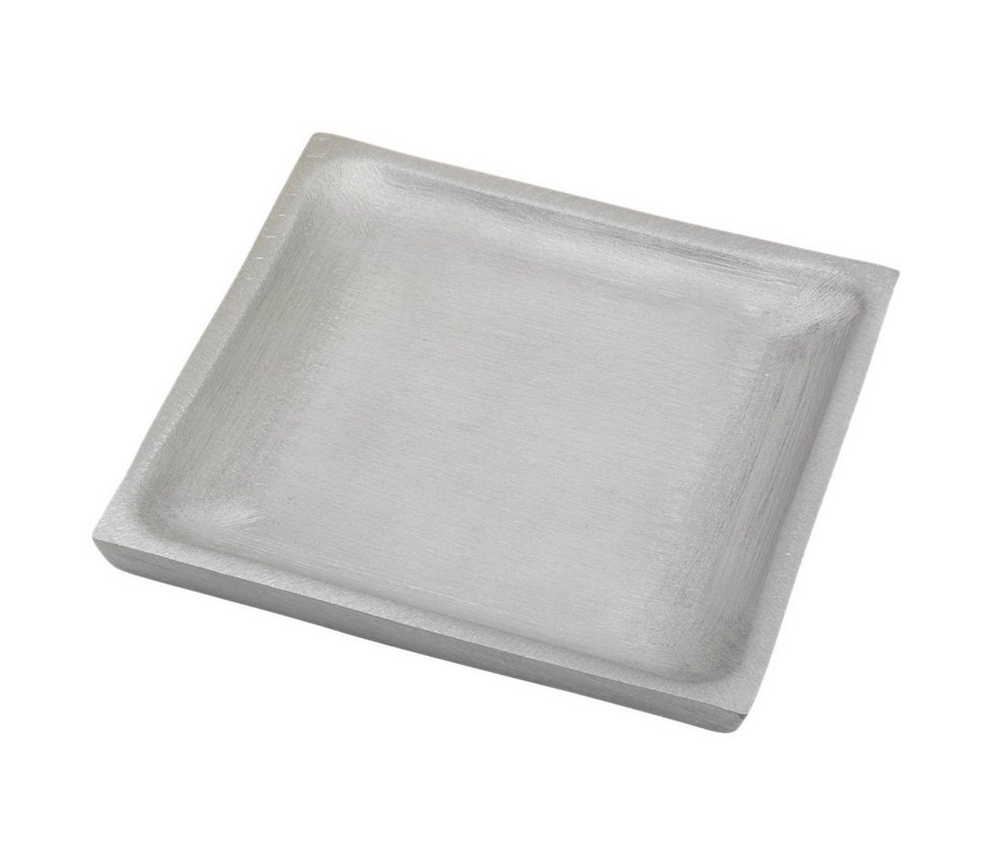 NKlaus Kerzentablett Alu Kerzenteller Viereckig 9x9cm Innen Kerzenhalte NKlaus Kerzentablett Alu Kerzenteller Viereckig 9x9cm Innen Kerzenhalte von NKlaus