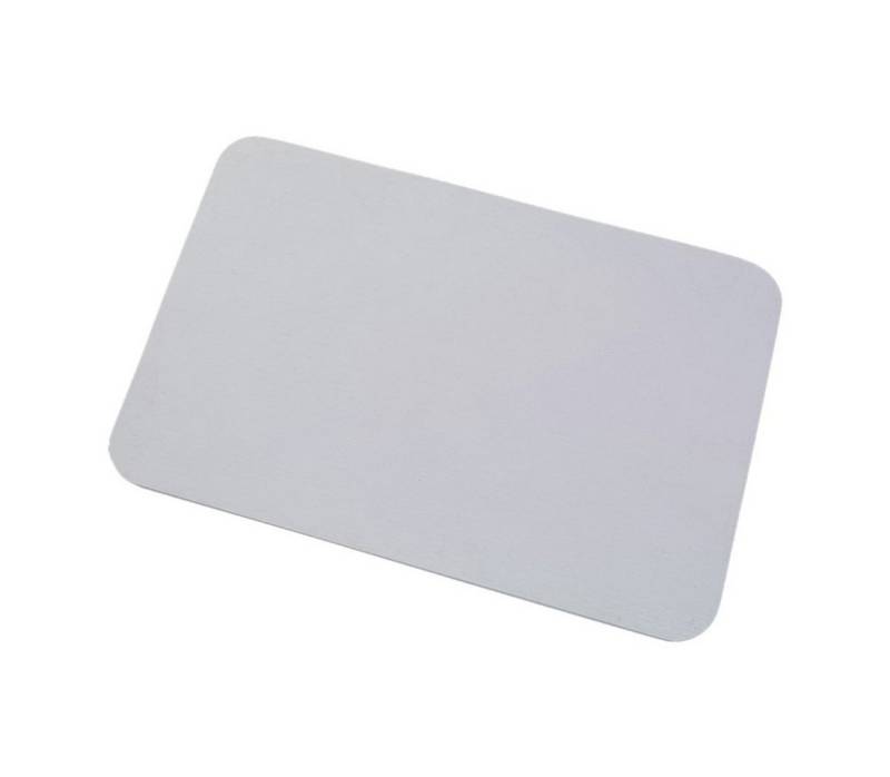 NKlaus Kerzentablett Teller Aluminium Weiß 20,5x14cm Untersetzer Untert NKlaus Kerzentablett Teller Aluminium Weiß 20,5x14cm Untersetzer Untert von NKlaus