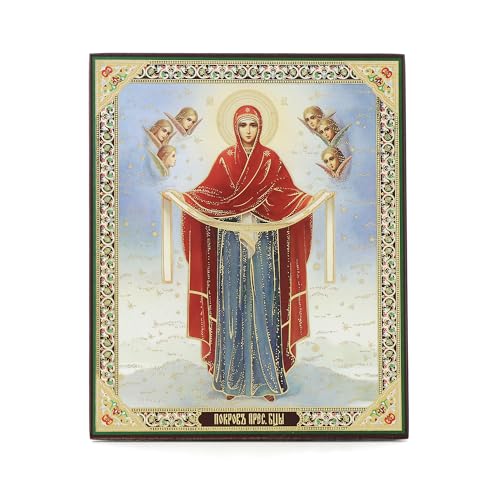 NKlaus Maria Schutz Holz Ikone 10x12cm christlich orthodox 11415 NKlaus Maria Schutz Holz Ikone 10x12cm christlich orthodox 11415 von NKlaus