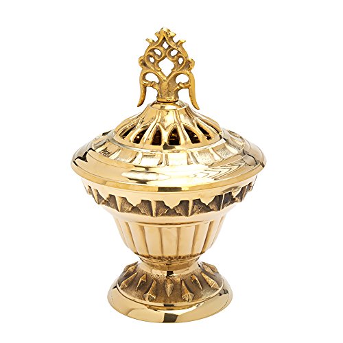 NKlaus Räuchergefäß Innenschale Weihrauch Fass Antik Tisch Deko Gemustert Gold neu 7648 NKlaus Räuchergefäß Innenschale Weihrauch Fass Antik Tisch Deko Gemustert Gold neu 7648 von NKlaus